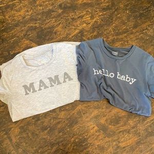 2 Isabel Maternity Shirts